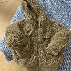 Urban Outfitters Tan Sherpa Jacket